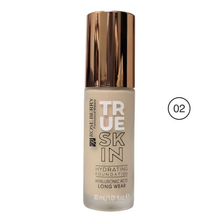 ⁦كريم أساس مرطّب غني بحمض الهيالورونيك TRUE SKIN روز بيري⁩ - الصورة ⁦3⁩