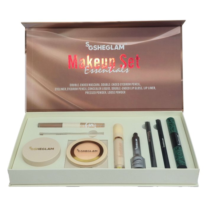 شيجلام مجموعة أساسيات الجمال 9 قطع - SHEGLAM GlamBox